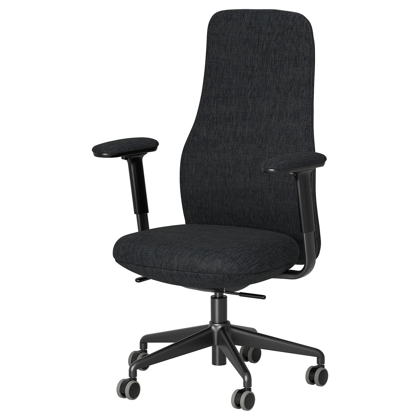 IKEA GRÖNFJÄLL 905.034.74 Letafors 灰黑办公椅