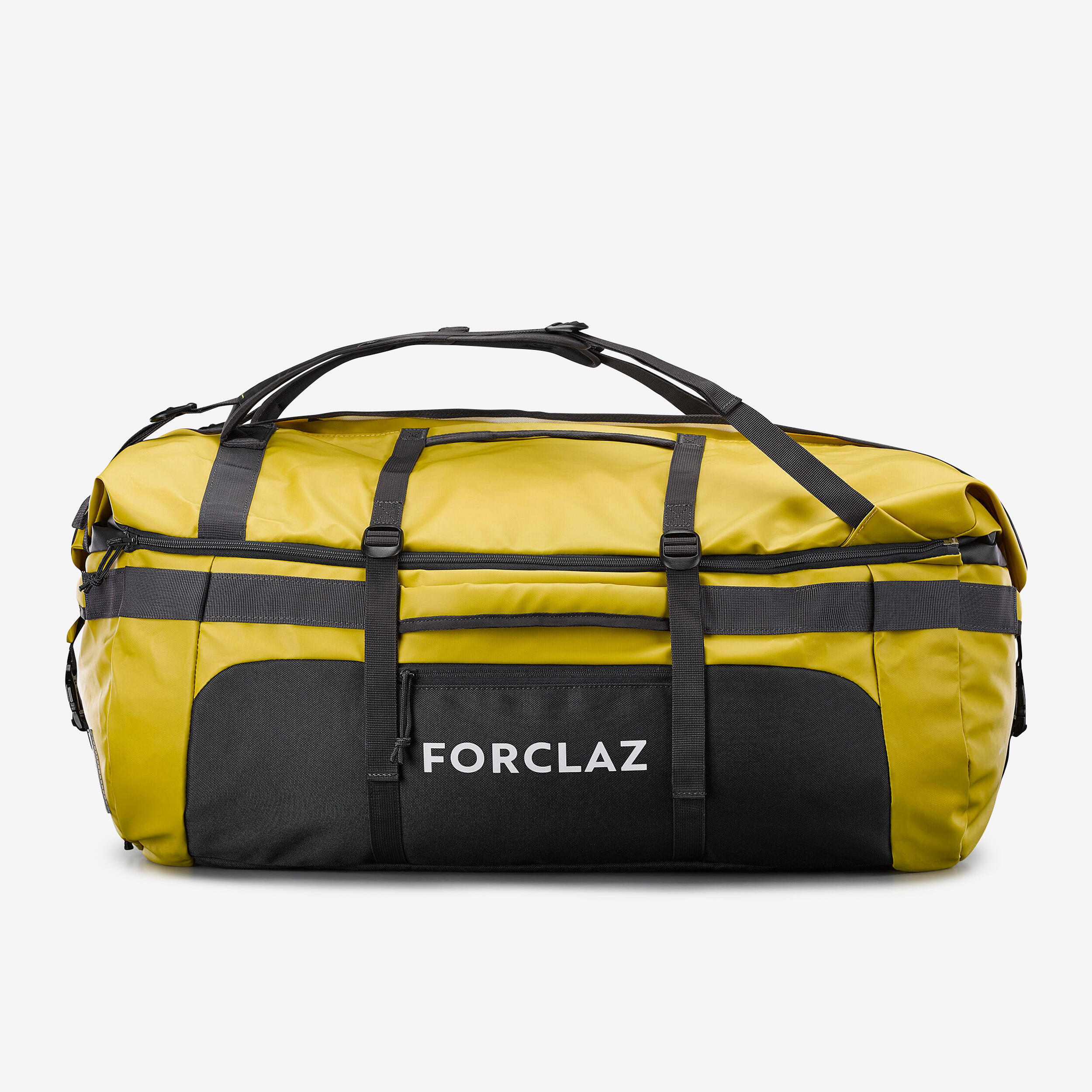 Simond Duffel 500 Extend 80-120L Yellow 同型号厂家目录图,保留旧FORCLAZ标志